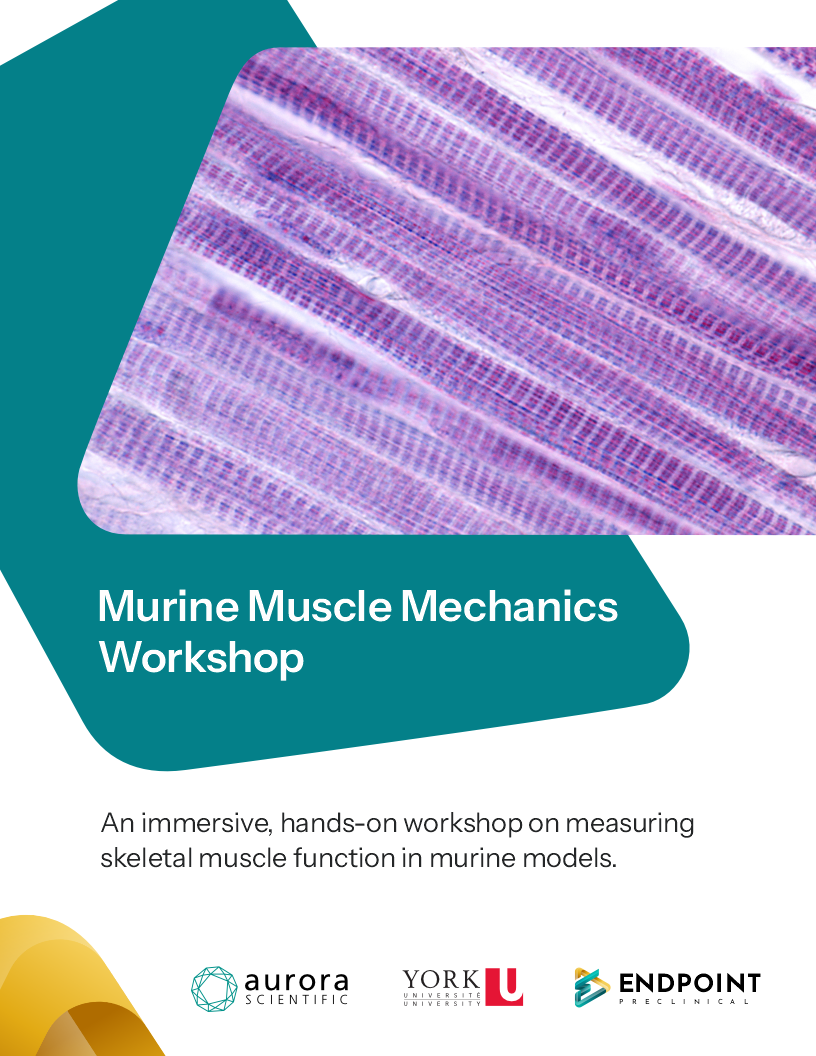 Murine Muscle Mechanics Workshop Brochure