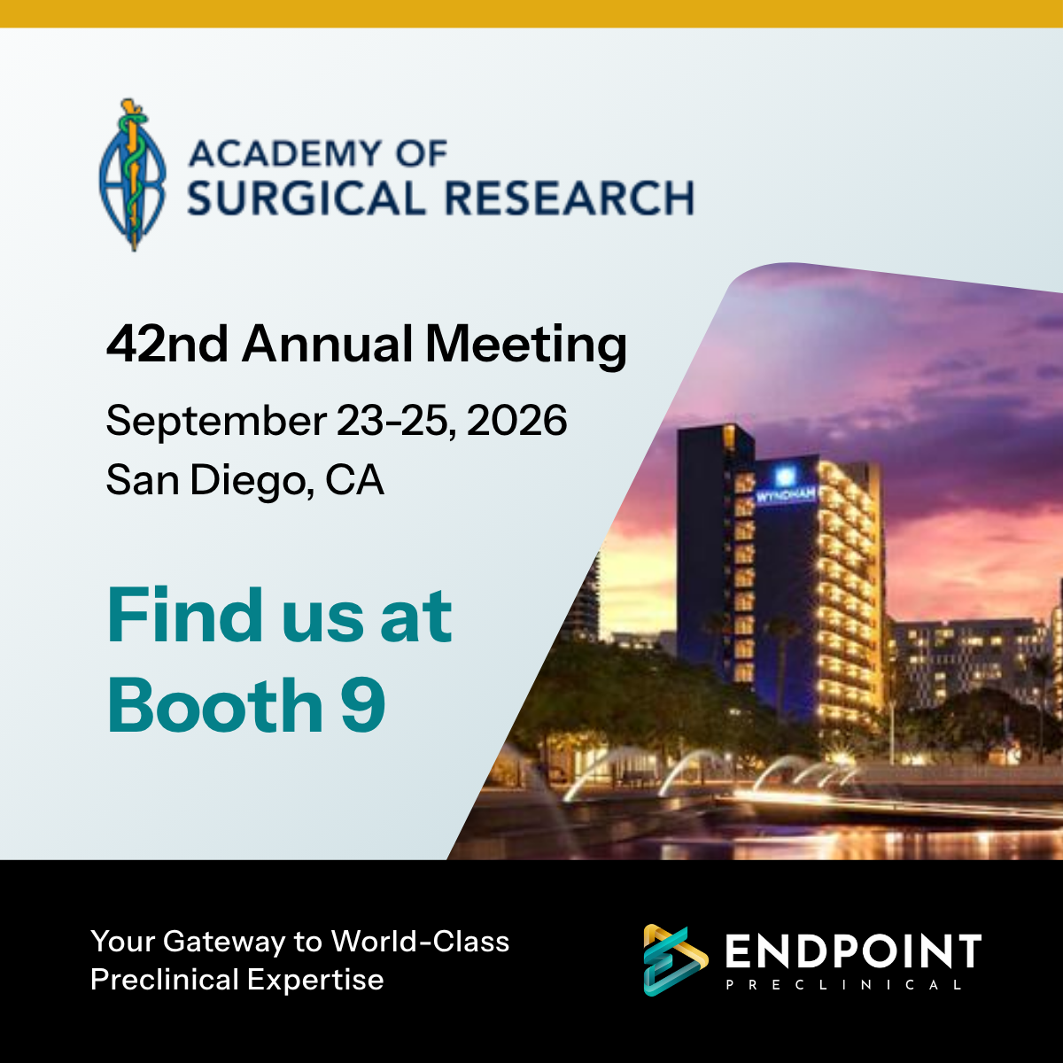 Academy of Surgical Research Annual Meeting - Endpoint Preclinical