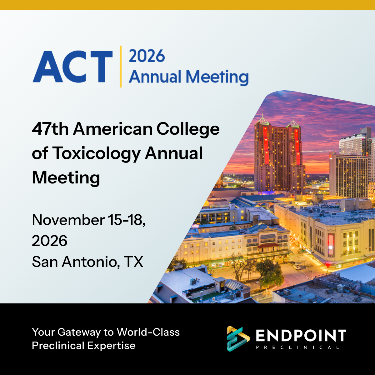 ACT 2026 – Endpoint Preclinical ACT 2026 - Endpoint Preclinical